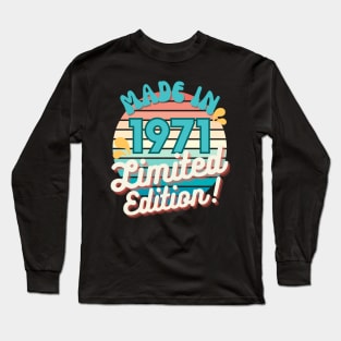 Made In 1971 Limited Edition Long Sleeve T-Shirt